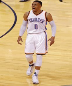 Legend Russell Westbrook Paint By Numbers