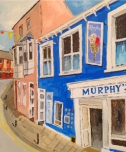 Murphys Ice Cream Store Paint By Numbers