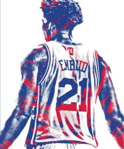 Joel Embiid Philadelphia 76ers Paint By Numbers