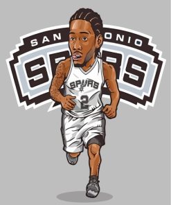 San Antonio Spurs Paint By Numbers