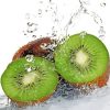 Sliced Kiwi In Water Paint By Numbers