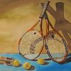 Tennis Game Rackets Paint By Numbers