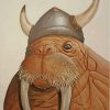 Walrus Viking Paint By Numbers