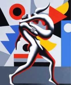 Abstract Dancer Paint By Numbers