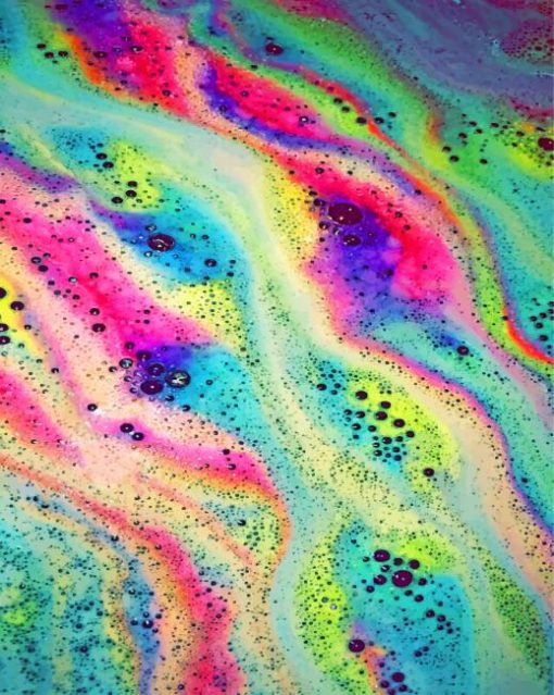 Aesthetic Bath Bombs Paint By Numbers