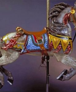 Carousel Horse Paint By Numbers