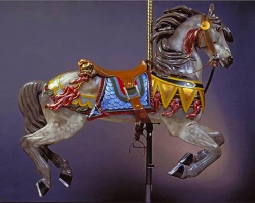 Carousel Horse Paint By Numbers