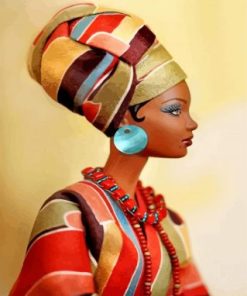 African Woman Paint By Numbers
