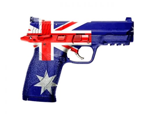 Australian Gun Paint By Numbers