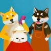 Shiba Ina Barber Paint By Numbers