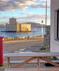 Castle Bay Isle Of Barra Paint By Numbers