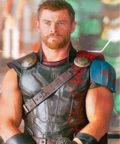 Chris Hemsworth Thor Paint By numbers