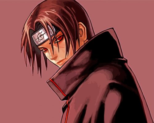 Itachi Uchiha Naruto Paint By Numbers Painting By Numbers