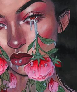 Crying Roses Paint By Numbers