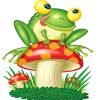 Cute Frog Paint By Numbers