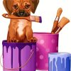 Cute Little Puppy Paint By Numbers