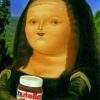 Fat Mona Lisa Paint By Numbers