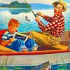Fisherman And His Son Paint By Numbers