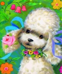 French Poodle Paint By Numbers