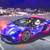 Galaxy Lamborghini Paint By Numbers