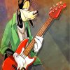 Goofy The Rock Star Paint By Numbers