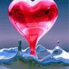 Heart Water Drop Paint By Numbers