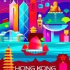Hong Kong Poster Paint By Numbers