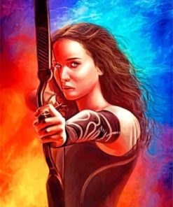 Jennifer The Hunger Games Paint By Numbers