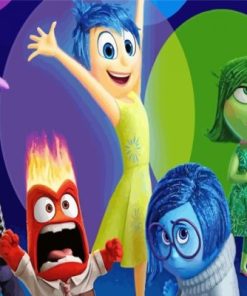 Disney Inside Out Paint by numbers