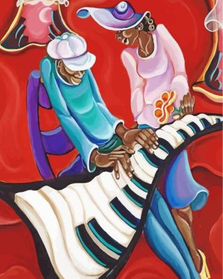 Jazz Musicians Paint By Numbers