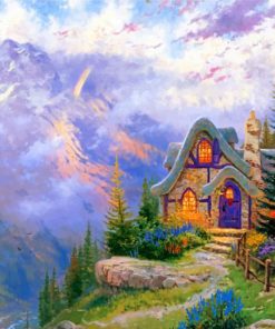 Mountain House Paint By Numbers