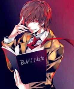 Light Yagami Paint By Numbers
