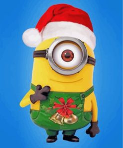Minion Christmas Paint By Numbers