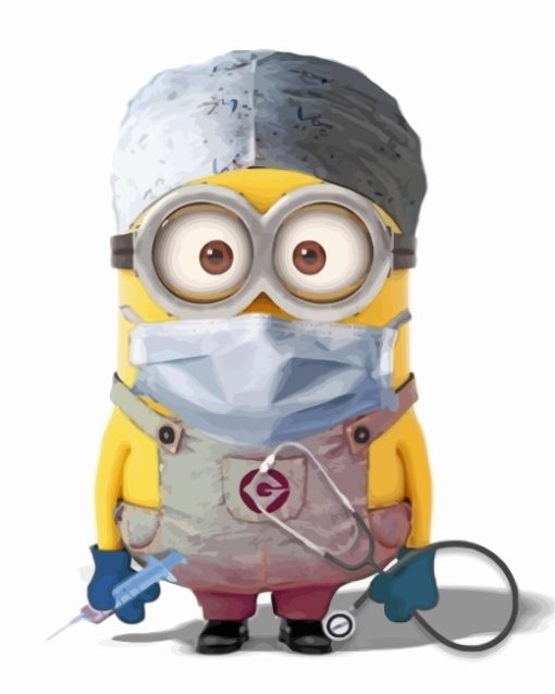 Minion Medico Paint By Numbers