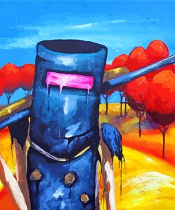 Ned Kelly Paint By Numbers