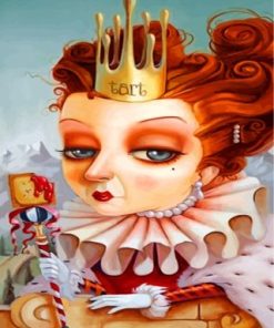 Tarts Queen Alice In Wonderland Paint By Numbers
