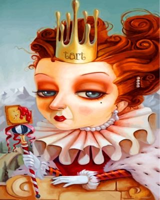 Tarts Queen Alice In Wonderland Paint By Numbers