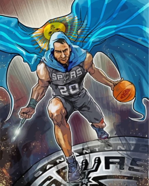 San Antonio Spurs Thor Paint By Numbers