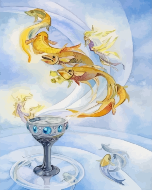 Shadowscapes Tarot Ace Of Cups Paint By Numbers