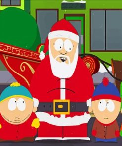 South Park Christmas Paint By Numbers
