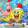 Spongbob And Patrick Paint By Numbers