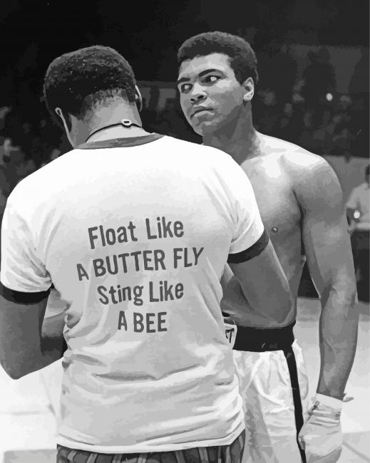 The Legend Muhammad Ali Paint By Numbers