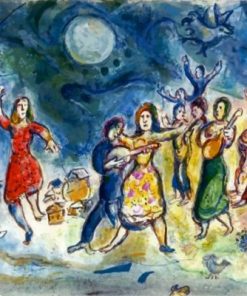 Village Party Chagall Paint By Numbers