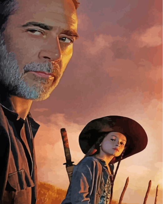 The Walking Dead Characters Paint By Numbers