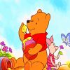 Winnie The Pooh And Piglet Paint By Numbers