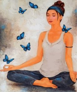 Yoga Woman Paint By Numbers