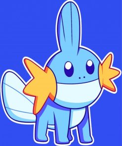 Mudkip Paint By Numbers