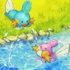 Mudkip Pokemon Species Paint By Numbers