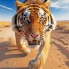 Running Tiger Paint By Numbers