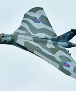 Aesthetic Vulcan Plane Paint By Numbers